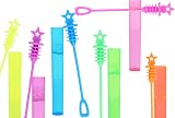 Henbrandt 36 Neon Star Bubble Tubes with Wand Party Loot Fillers 4ml view 3