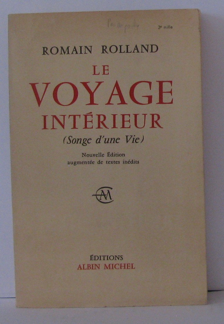 Amazonfr Le Voyage Interieur Songe D Une Vie Livres - 