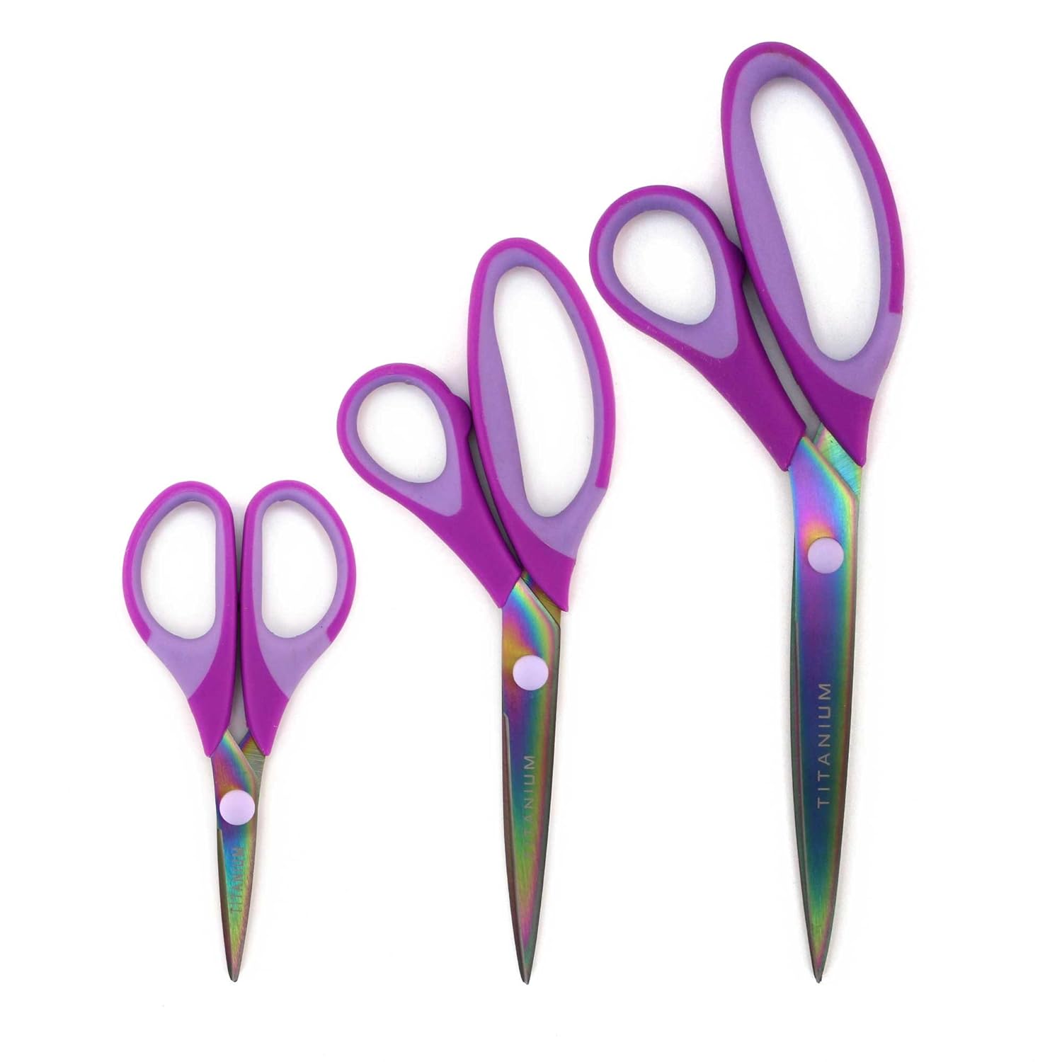 Get this pretty and enduring Purple-Holographic Fabric Scissors. Check out this and other 34 of the prettiest sewing tools and supplies you can get online