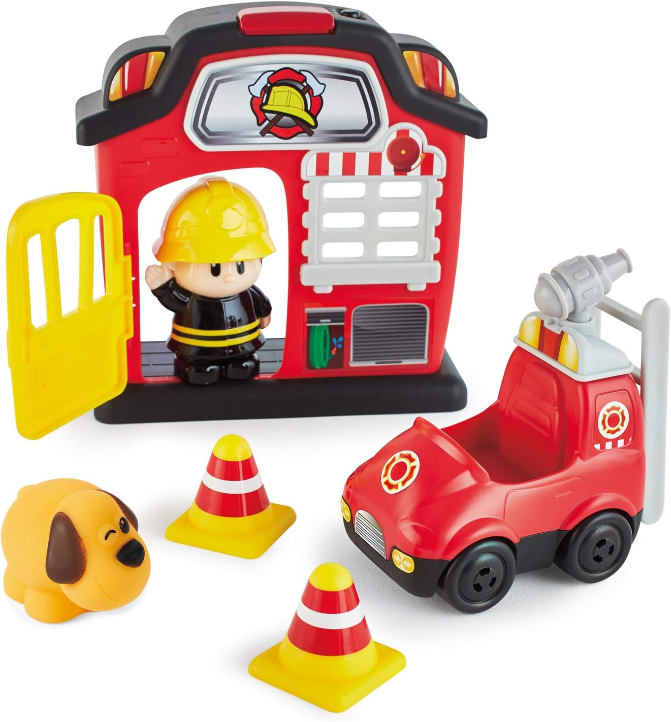 whizz world lights and sounds fire engine