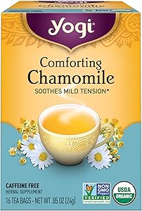 Yogi Tea, Chamomile, 16 Count, Packaging May Vary