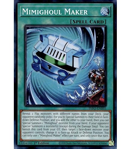Amazon.com: Mimighoul Master - INFO-EN090 - Ultra Rare - 1st