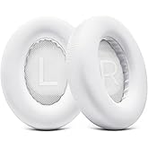 Replacement Ear Pads for Bose NC700 Noise Cancelling Headphones, Upgrade Protein Leather Earpad Cushions for Bose 700 Over-Ear Headset (Soapstone White)