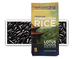 Lotus Foods Gourmet Heirloom Forbidden Rice, 0.94 Pound (Pack of 6)