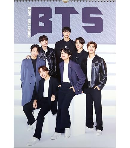 BTS 公式 2019 ~ 2021 WALL CALENDAR カレンダー BTS OFFICIAL | 2025 12 x 24 Inch Monthly Square Wall