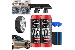 HEARUVE Xtreme Apc - Mad Xtreme Apc, Xtreme Apc Cleaner, Mad Detailing Xtreme Apc, Xtreme Apc All Purpose Degreaser, Xtreme Apc Cleaner Degreaser Gentle Cleansing for Car, Bathroom, Furniture (2)