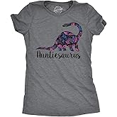 Womens Auntiesaurus T Shirt Funny Kids Gift for Aunt Cute Graphic Dinosaur Top