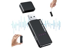 SUNTONY Digital Voice Recorder, 64GB USB Recording Device Small Portable Audio Recorder with 800 Hrs Recording Capacity Capture Every Word with Playback, Screen Display Charge, Ideal for Lectures or Meetings