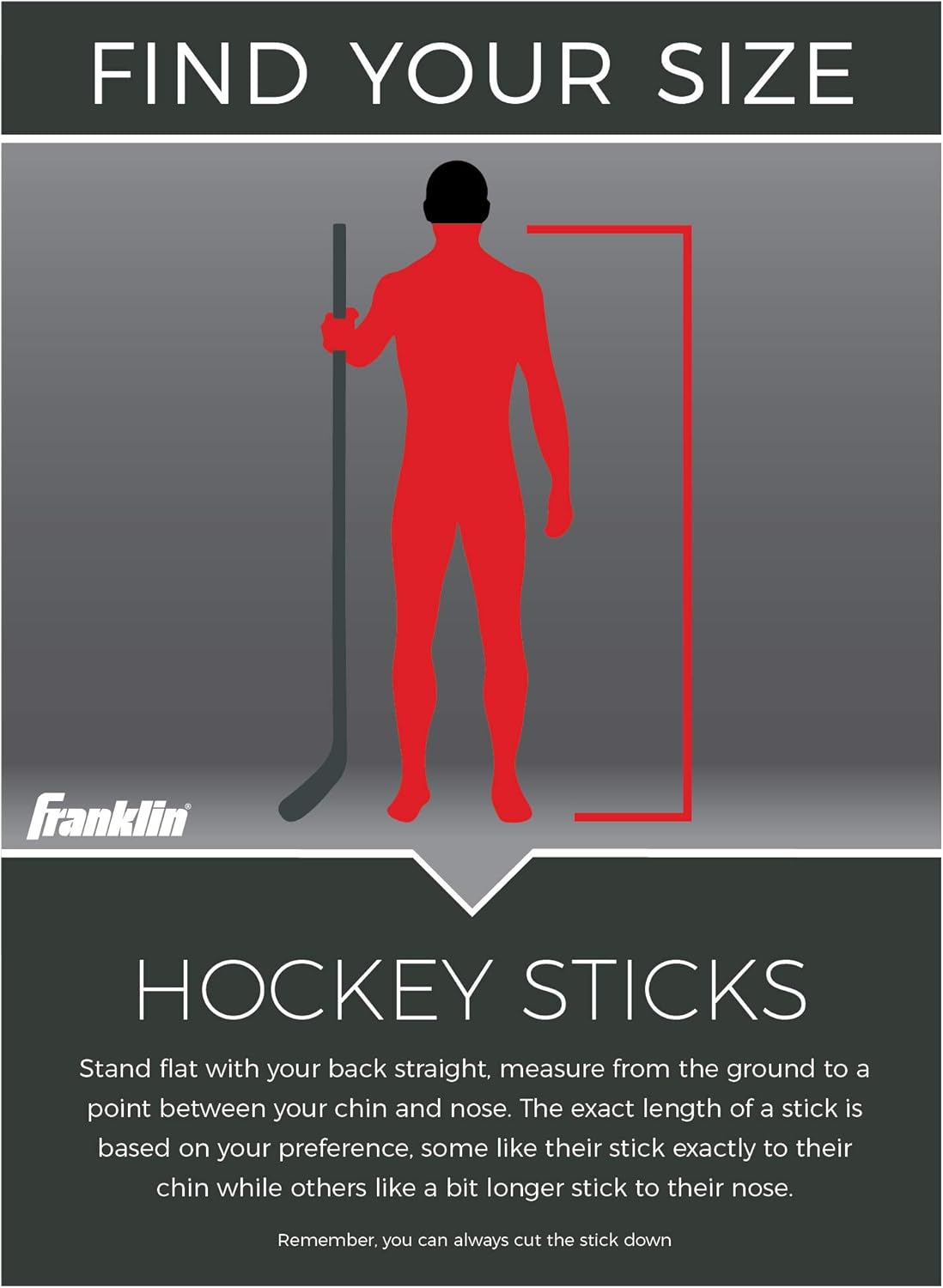 Franklin Sports NHL Power Fusion Street Hockey Stick : Sports & Outdoors