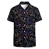 GADZILLE Duck Shirt for Men Funny Neon Duck
