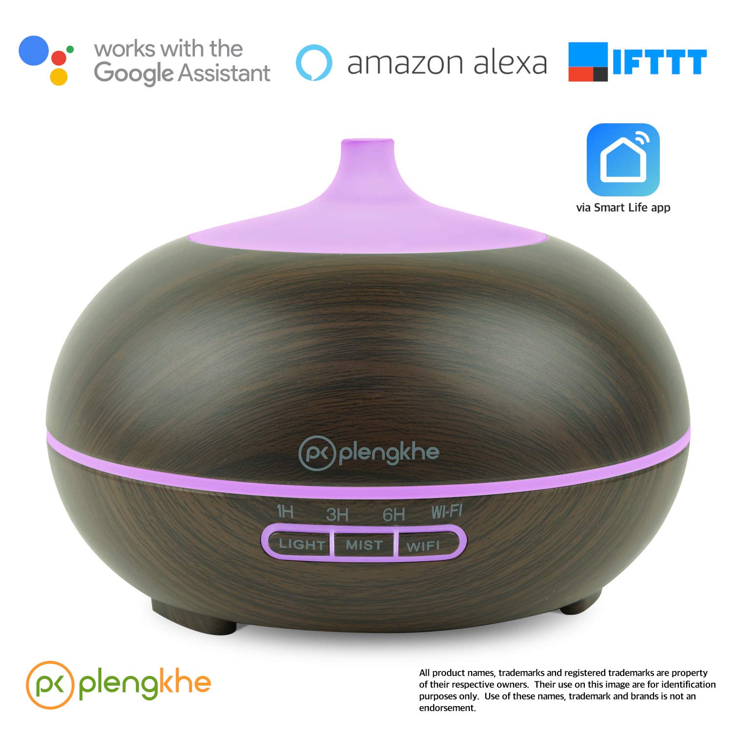 Plengkhe Aroma Smart Wifi Essential Oil Diffuser, aromatherapy oil diffuser