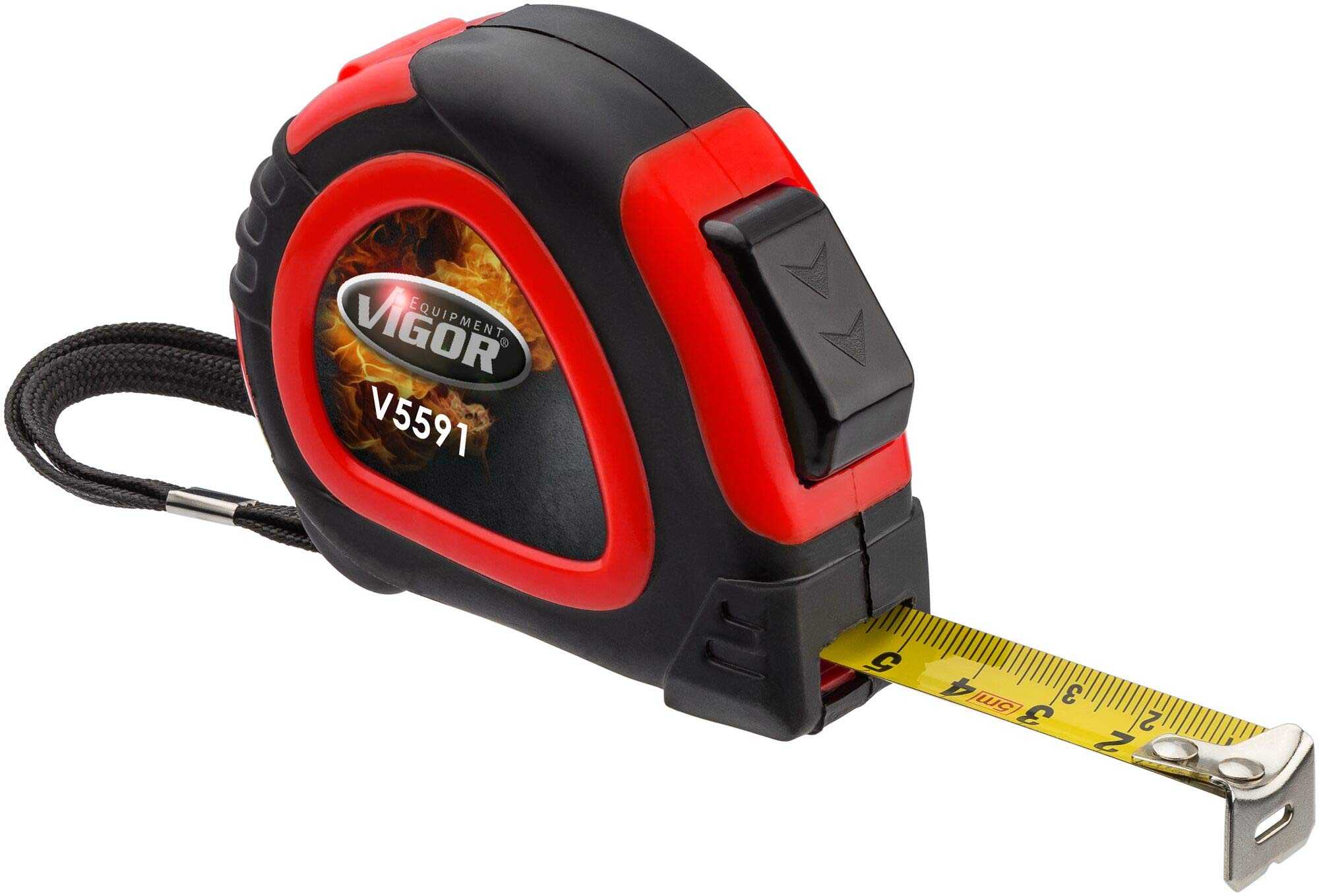 Vigor V5591 Tape Measure 5 Metres Length 19 mm Width