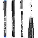 Dunzoom 3 Pcs Photo Pen, 0.3mm Photo Marker for