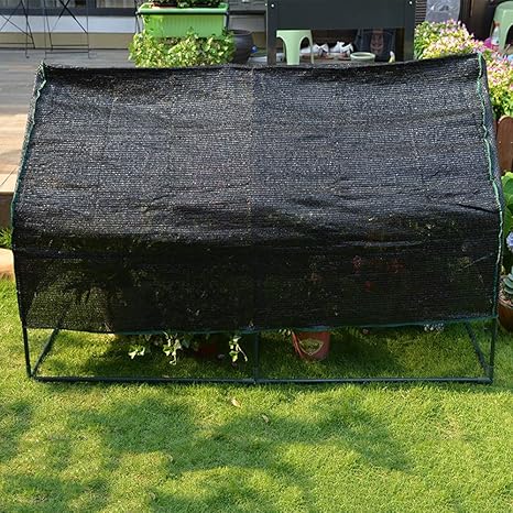 Amazon Co Jp 屋外の温室の棚 植物保護カバー付き屋外園芸フラワースタンド プラスチック製の花はフラワースタンドを流し 温室 野菜 花 苗を植える ホーム キッチン