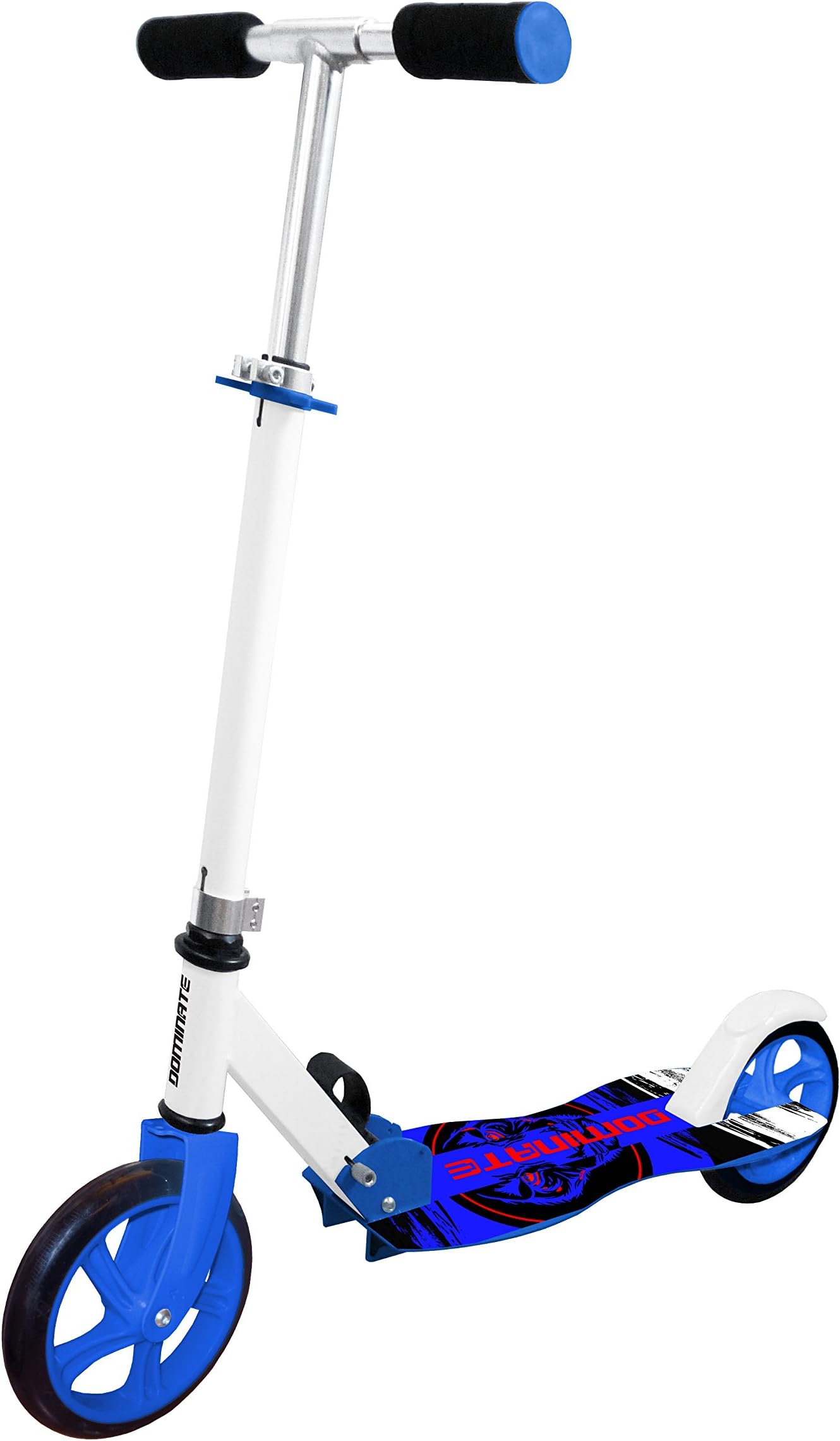 Scooter Shaped, Folding Scooter, with wheels large Telescopic Pole and Safety Lock, Aluminium Table, Children Scooter, Scooter, Mono Skate, with Dominate Graphics.
