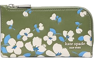 kate spade new york Women's Devin Pebbled Leather Small Slim Bifold Wallet