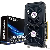 KAER AMD Radeon RX 580 Graphics Card, 8GB, GDDR5, 256 Bit, DirectX 12, PCI Express 3.0, DP/HDMI/DVI-D, Desktop Gaming Video C