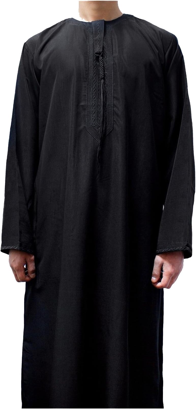 Omani Mens and Boys Tassel Jubba Thobe Arab Saudi Dishdash
