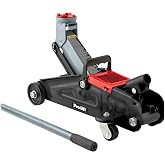 Pro-LifT F-2315PE Grey Hydraulic Trolley Jack Car Lift with Blow Molded Case-3000 LBS Capacity, 12 Inch, Black