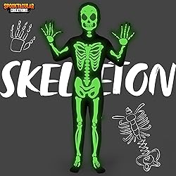 Spooktacular Creations Glow in the Dark Skeleton