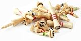 Green Swing Green Swing Bamboo Golf Tees Mixed Sizes 30pcs Castle Tees view 3