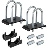 SPARKWHIZ K7138400 Trailer Axle Over/Under Conversion Flip Kit | for 3500# 2-3/8" Tube &amp; 1-3/4" Springs