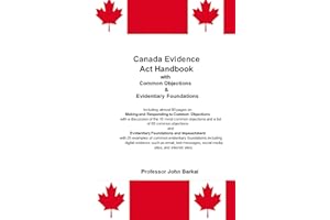 Canada Evidence Act Handbook with Common Objections & Evidentiary Foundations