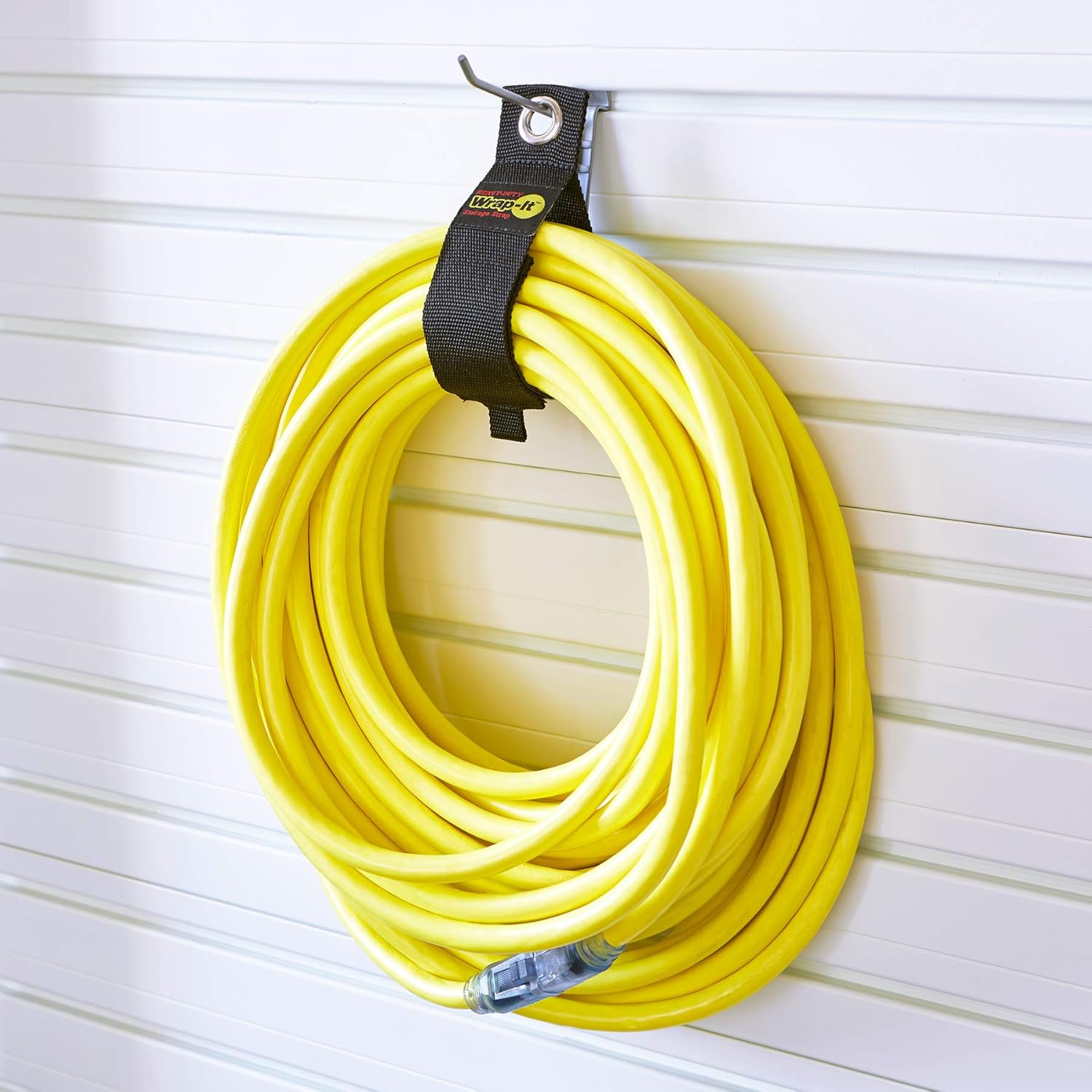 Heavy-Duty Wrap-It Storage Straps, 17-inch (6 Pack) - Hook and Loop Extension Cord Organizer Hanger, Cord Wrap Keeper, Cable Straps for Cords, Hoses, Rope, RV, Boat and Garage Storage and Organization: Home Audio & Theater