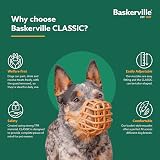 Baskerville Classic Basket Muzzle Size 3 for Dogs Treats Pant Drink Prevent view 8