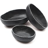 Yellow Door Rustic Bowls, Set of 3