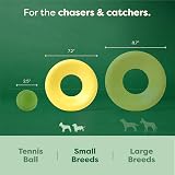 Earth Rated Flying Disc Dog Toy Small Yellow 7.2 inch TPE Floats Water view 3