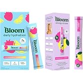 Bloom Energy Sticks RaspberryLemonade and Hydration Sticks Strawberry Lemonade Bundle