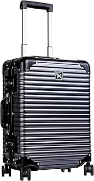 lanzzo aluminum luggage