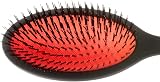 Head Jog 101 Bristle Paddle Brush Red Black Nylon Cushion for Blow Drying view 7