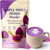 10oz Purple Sweet Potato Powder, 100% Pure Ube Natural Coloring for Latte | Vegan powder with no added sugar that is perfect 