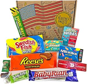 Mini caja de American Candy | Caja de caramelos y Chucherias ...