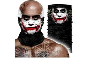 M-YOUNG Skull Face Mask Bandanas, Neck Gaiter, Headwear, Magic Scarf, Headband for dust Sun Wind