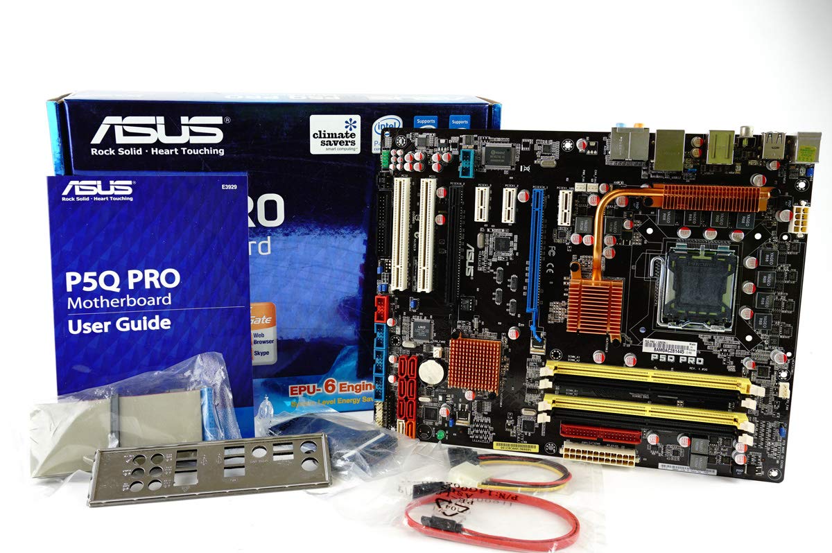 Asus P5Q PRO Turbo Core Quad/Intel P45/ DDR2-1300/ A&GbE/ATX