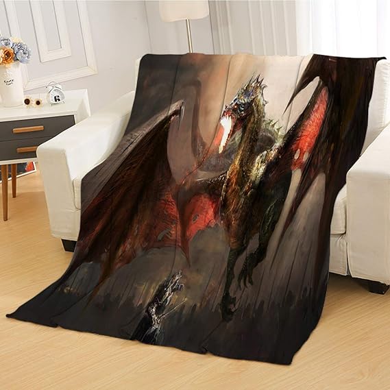 Amazon.com: Dragon Soft Baby Blanket, Soft Weighted Blanket,Knight