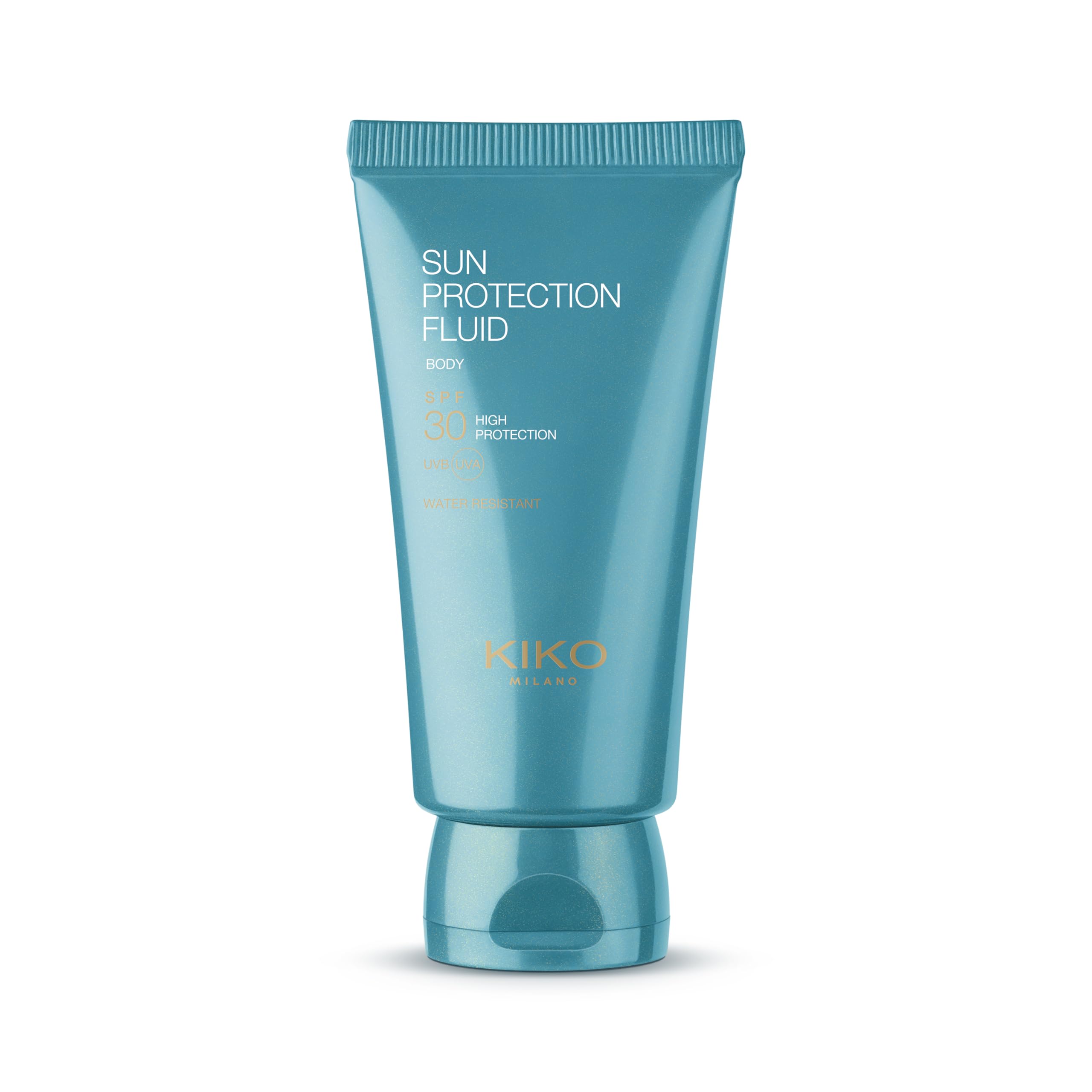 KIKO Milano Sun Protection Fluid Body Spf 30, Moisturising Body Sunscreen With SPF 30 And Hyaluronic Acid. Protects Against UVA And UVB Rays