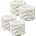 Lemige 4 Pack Humidifier Wicking Filters Compatible with Honeywell HC-888, HC-888N, Filter C, HCM-890, HEV-320 Series, Compatible with Duracraft DCM-200, DH-890