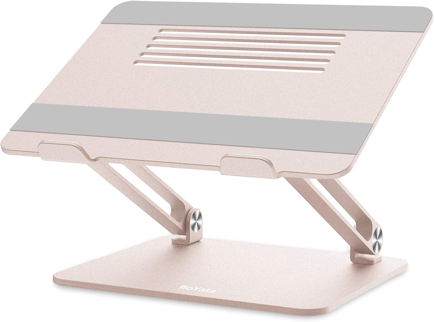 BoYata Laptop Stand, MultiAngle Laptop Riser with HeatVent