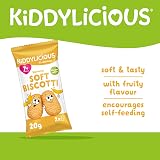 Kiddylicious Banana Biscotti - 36 Packs 7+ Months Baby Snacks 6x6 view 2