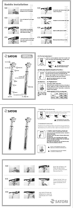 Satori Harmony Bike Bicycle Suspension Seatpost 2025 www