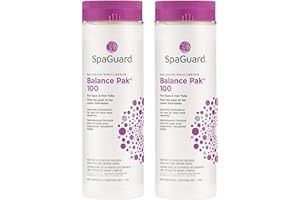 2 Pack | (2) Balance Pak 100 1kg | Spa & Hot Tub | Spa Guard | Can Use with Other Hot Tub Chemicals | 2 x 1kg | with Free Bal