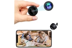 braosusner 1080P Full HD Mini Spy Camera,Wireless WiFi Hidden Camera with Night Vision Motion Detection,Home Security Nanny Cameras for Home/Pet/Children