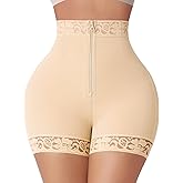 FeelinGirl Body Shaper for Women Butt Lifting Shapewear Tummy Control Panties with Hook Zipper Closure