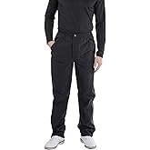 Mens Gore-TEX Golf Rain Pants 100% Waterproof Gear for Men with Stretch Fabric, Fleece-Lined Pockets Lightweight and Packable