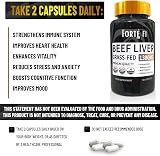 Grass-Fed Beef Liver Supplements Desiccated Freeze-Dried Capsules Vitamin A B12 view 2