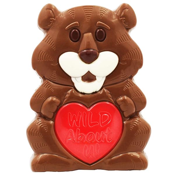 VALENTINE’S CUDDLY CUTIES BIG MILK CHOCOLATE 2.5OZ, HOLIDAY TREATS, CHOCOLATY ‘N SMOOTH, INDIVIDUALLY BOXED, KOSHER CERTIFIED (3-PACK)
